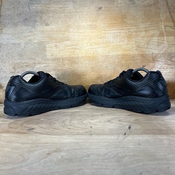 Brooks Addiction Walker 2 Mens Size 10.5 (B) Narrow Walking Shoes Sneakers Black - Picture 5 of 9